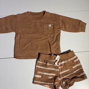 Set of 2 baby matching set